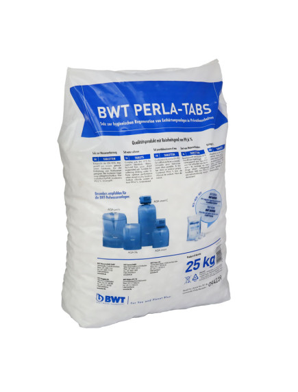 BWT Perla regeneráló sótabletta, 25kg-os kiszerelés 94239