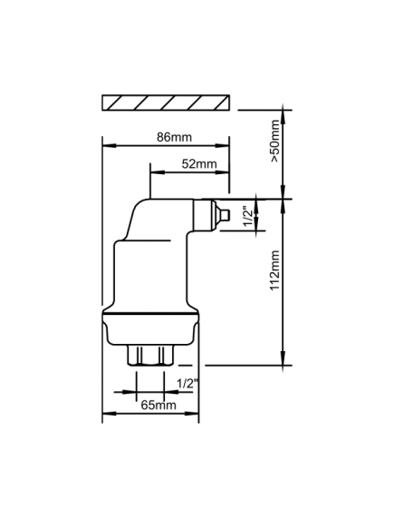 Spirotech Spirovent gyorslégtelenítő 1/2" AB050 Spirotech Spirovent gyorslégtelenítő 1/2" AB050