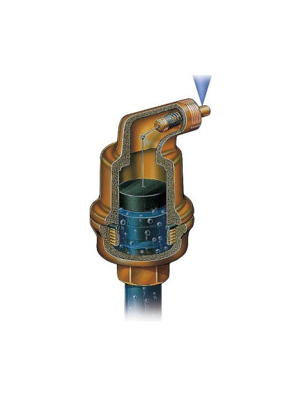 Spirotech Spirovent gyorslégtelenítő 1/2" AB050 Spirotech Spirovent gyorslégtelenítő 1/2" AB050
