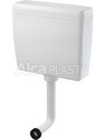 Alcaplast A93 UNI DUAL 2 nyomógombos WC tartály, fehér színű